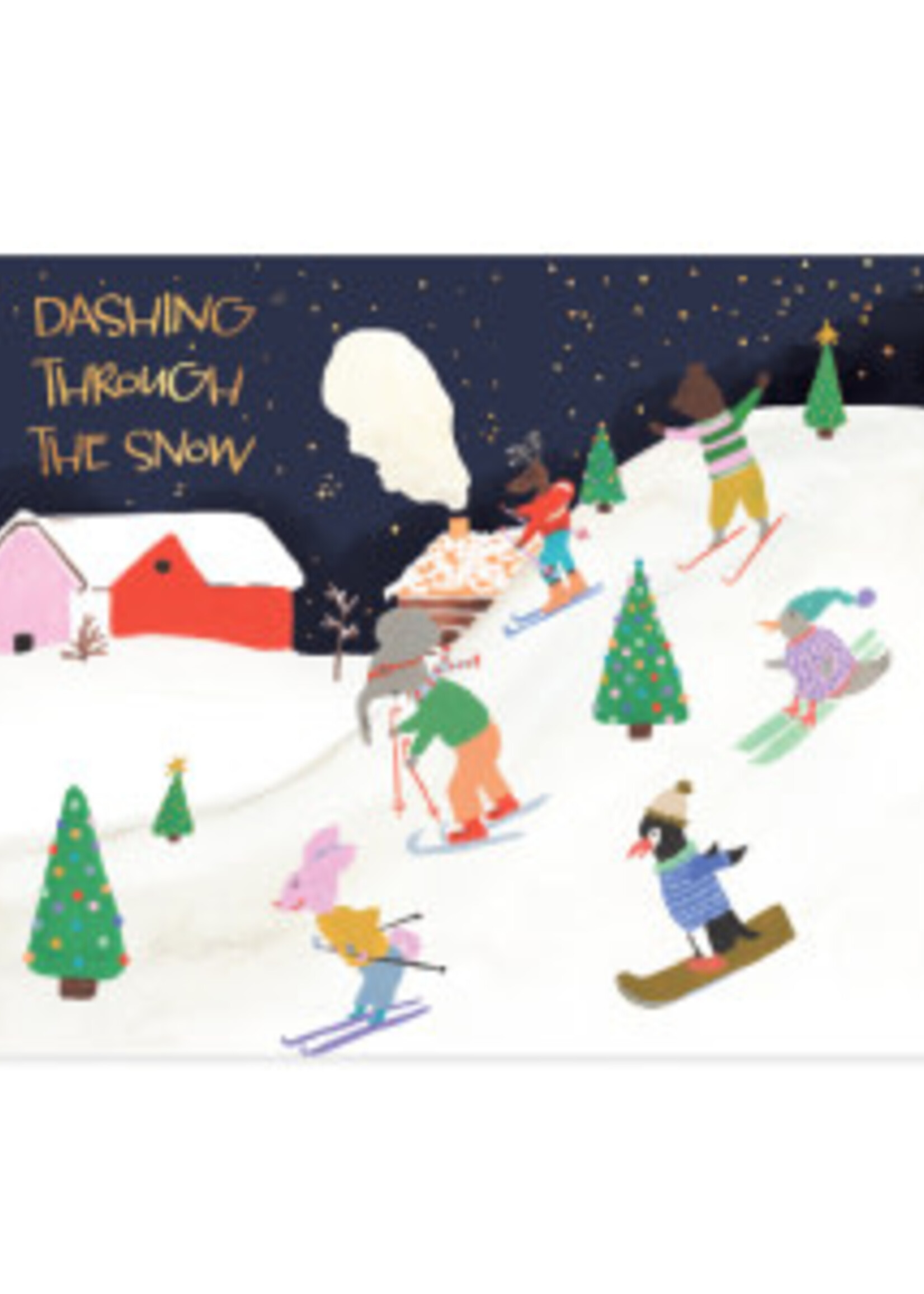 Halfpenny Postage Dashing Through The Snow