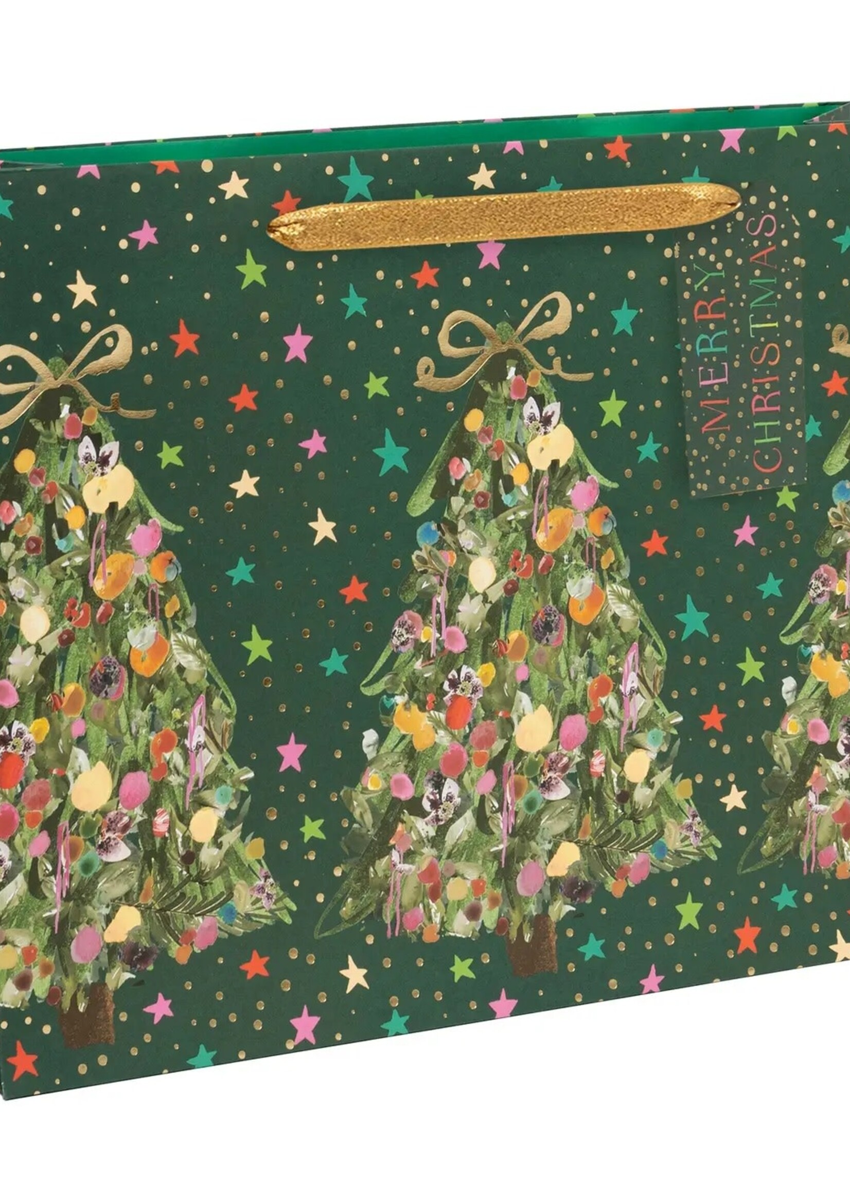 Holiday Gift Bag - Exquisite Evergreen (Large Landscape)