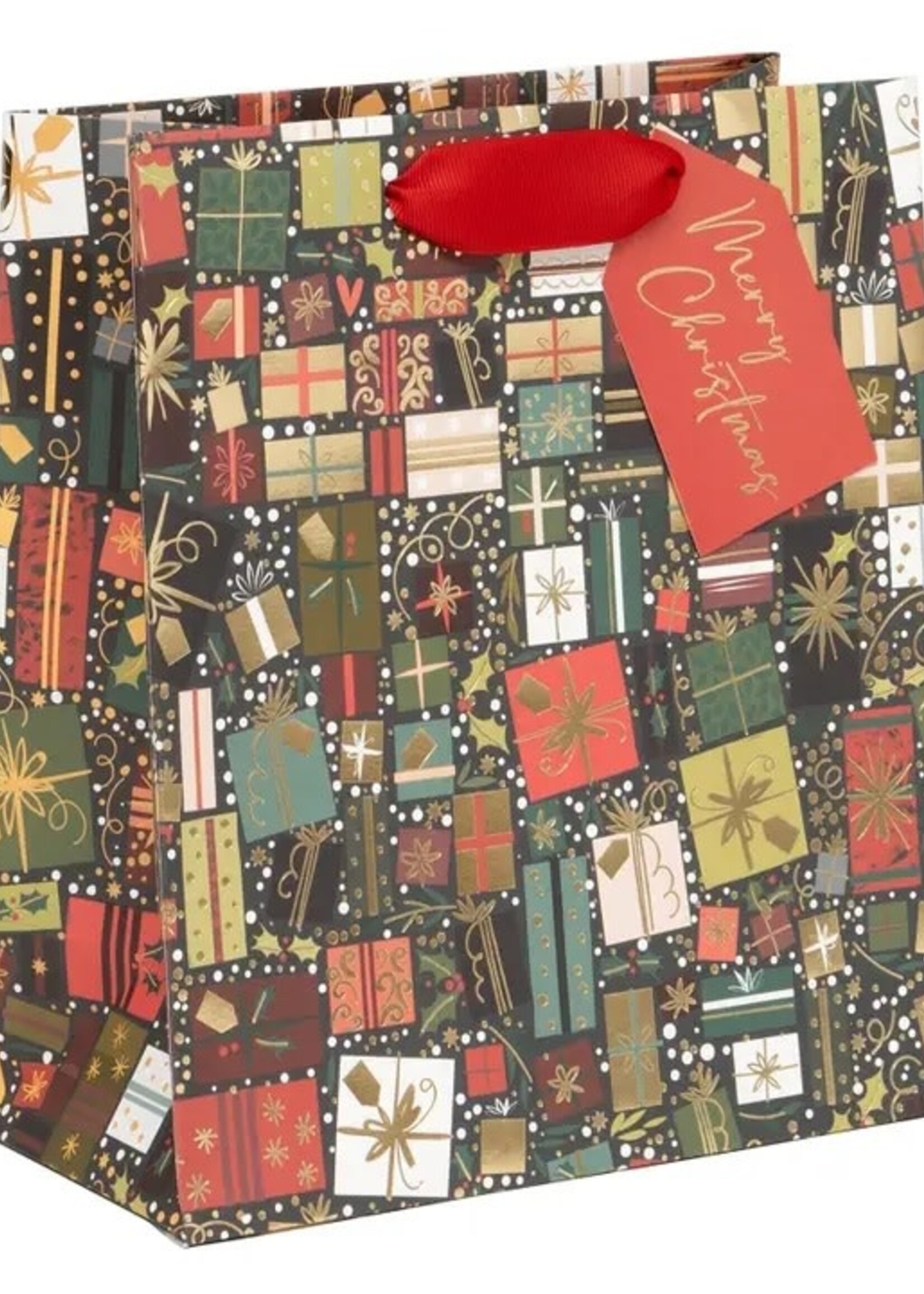 Holiday Gift Bag  -Precious Presents (Medium)