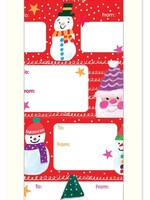 glick Christmas Labels -  Jolly Christmas