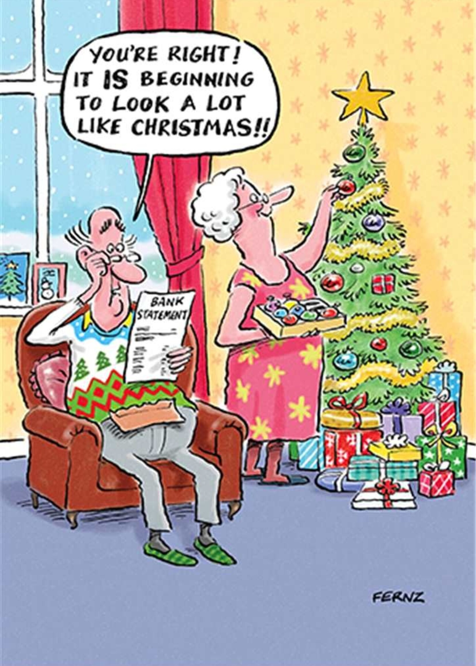 You're right, it is beginning to look  like Christmas