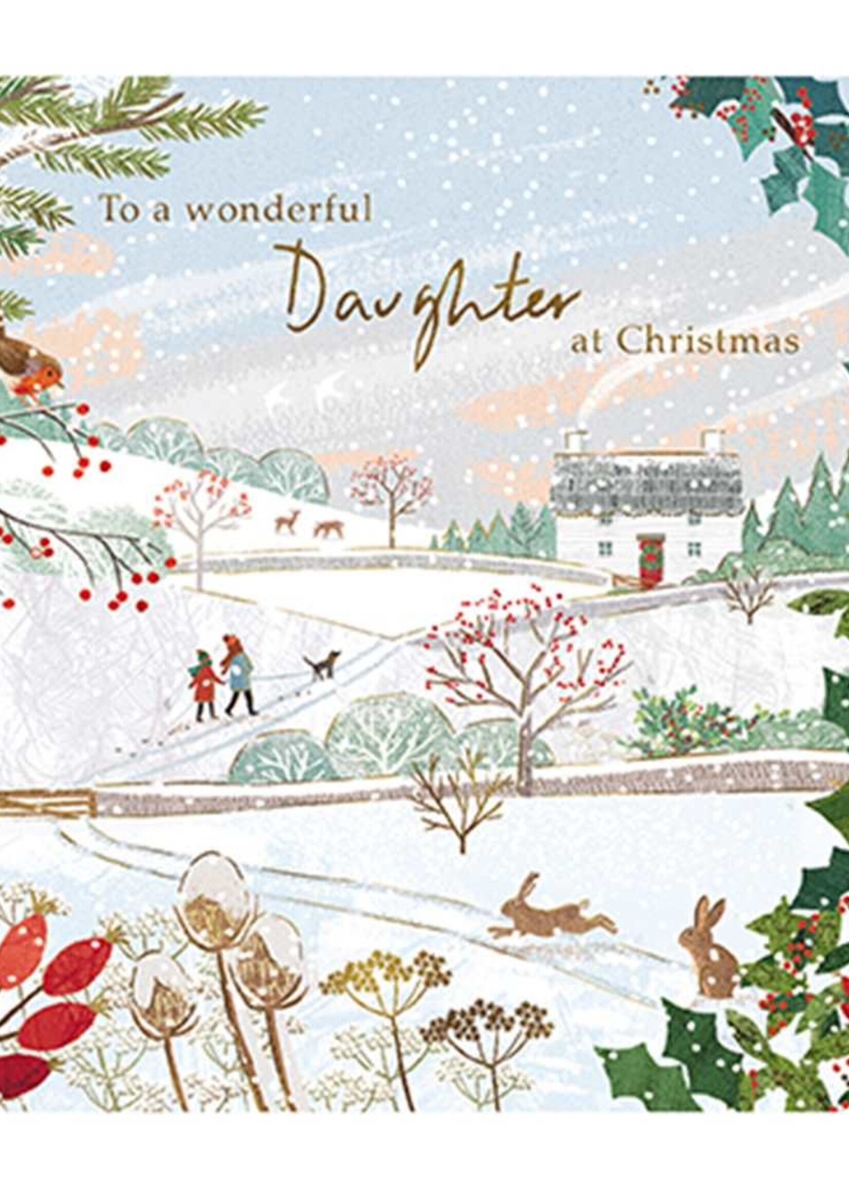 To a wonderful daughter