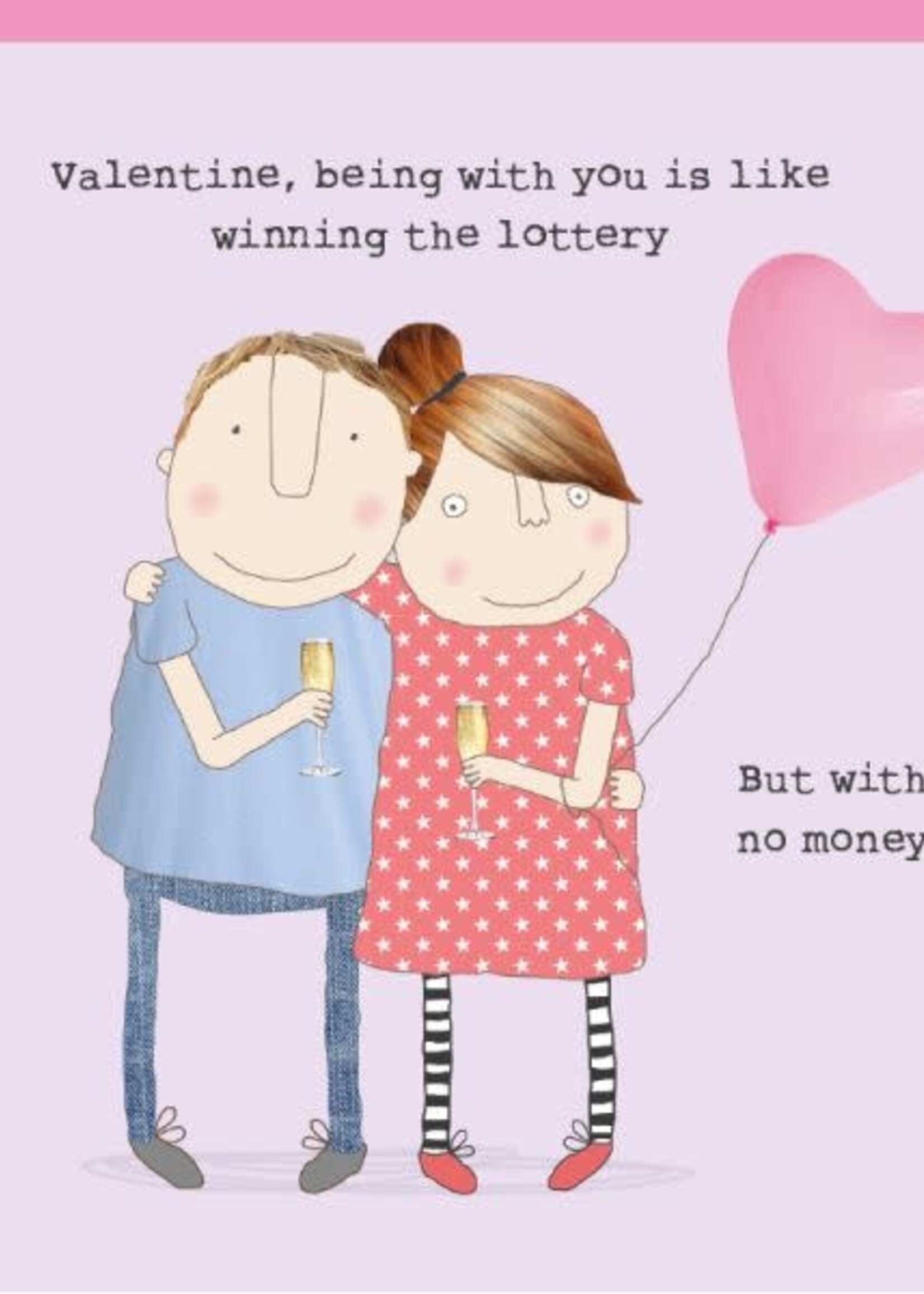 Rosie Made A Thing Being with you is like winning the lottery