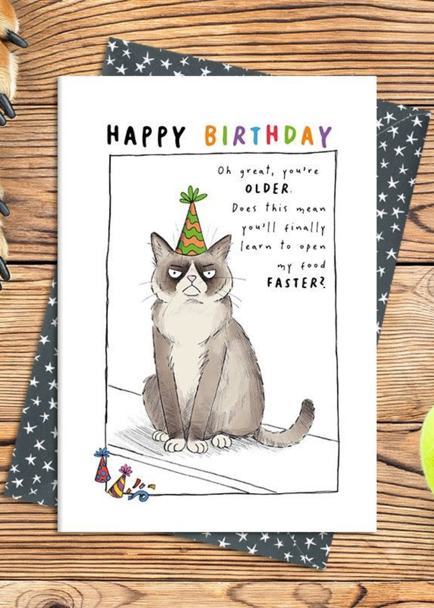 Dandelion Happy Birthday - Oh great you're older