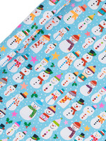 glick Holiday Roll Wrap - Snowmen