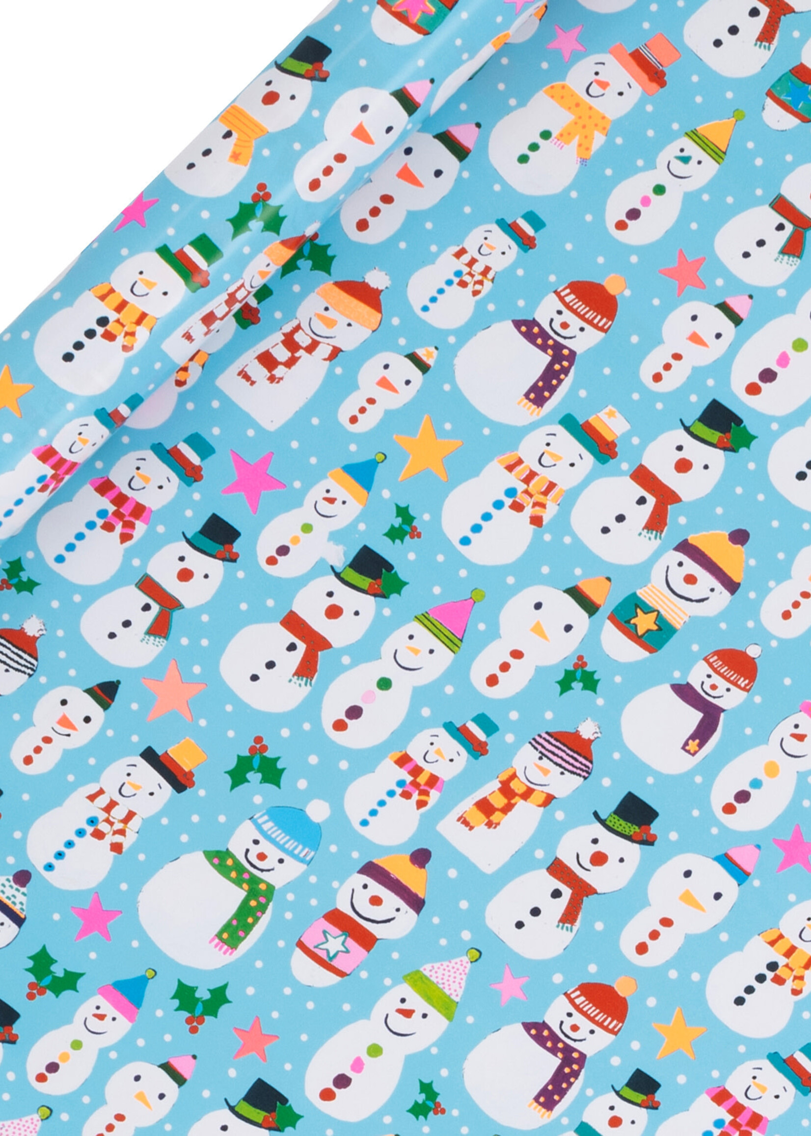 glick Holiday Roll Wrap - Snowmen
