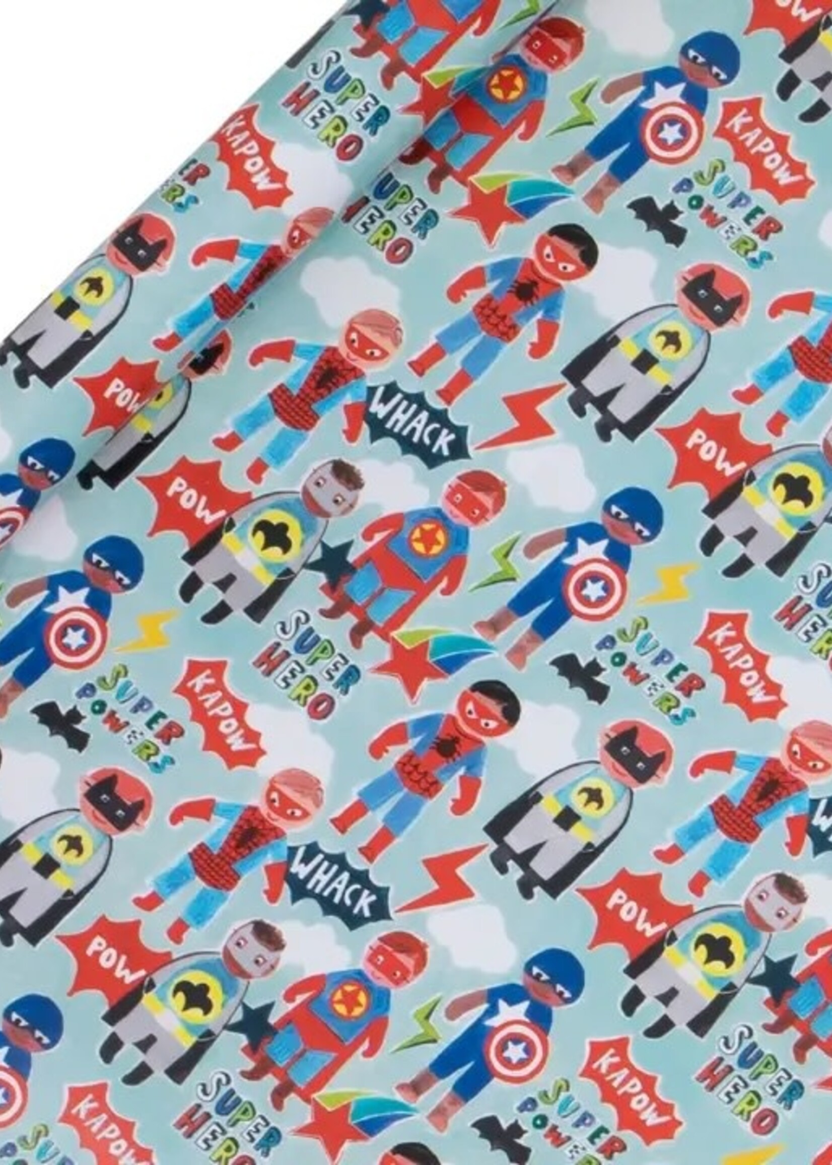 Junior Superheroes - Gift Wrap