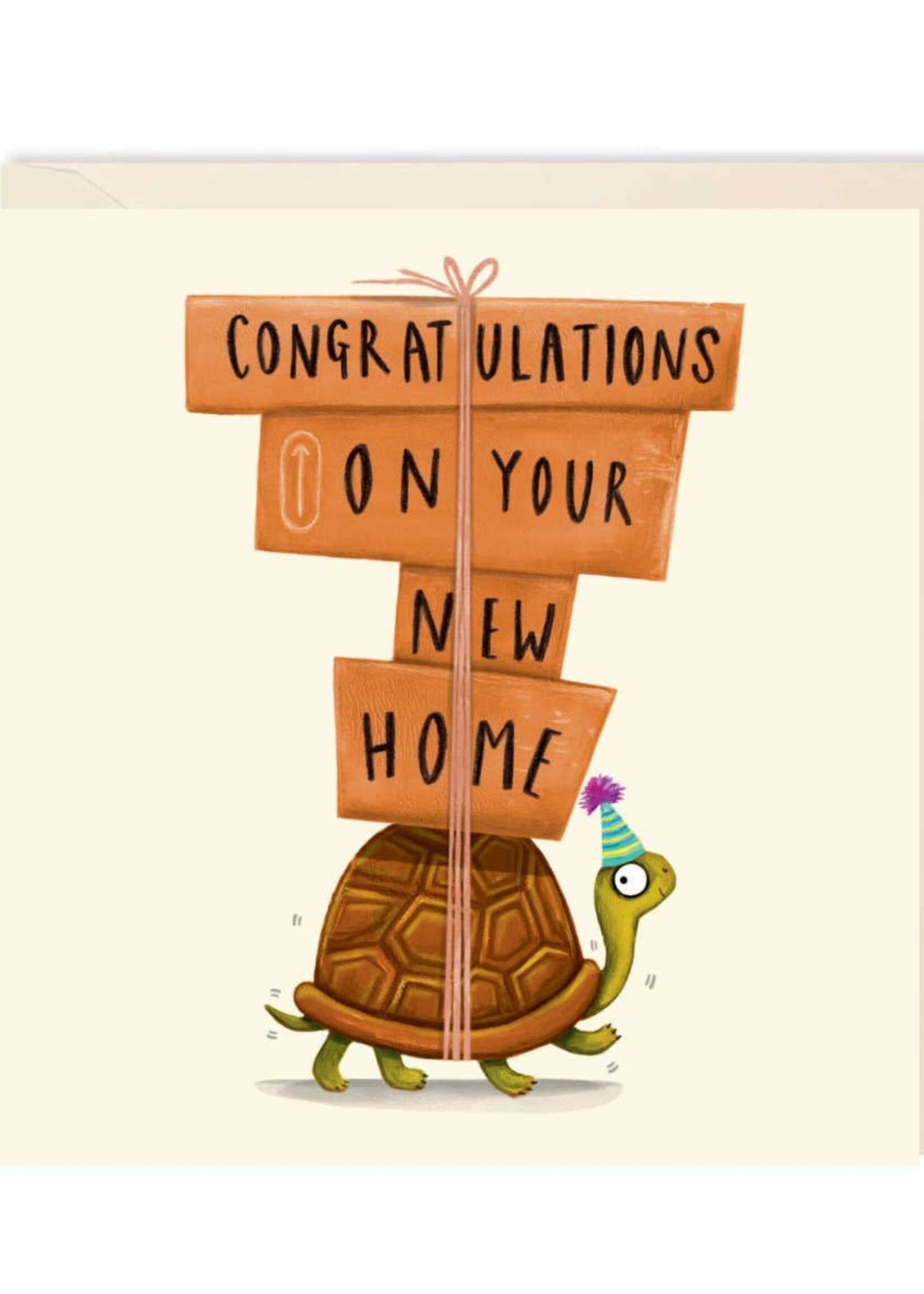 Congratulations on your New Home tortoise