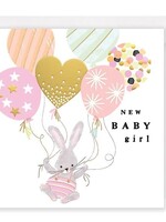 rosanna Rossi New Baby Girl ~ Bunny with Balloons