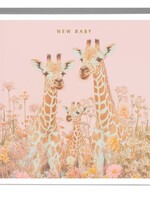 lola designs New Baby ~ Three Giraffes