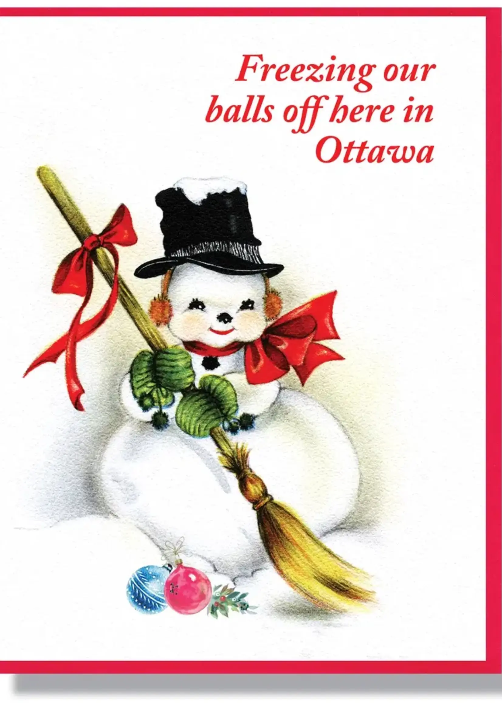 Smitten Kitten Freezing Our Balls Off