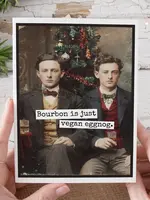 Raven's Rest Bourbon is just vegan eggnog