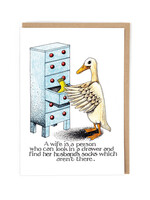 Cath Tate A wife is a person