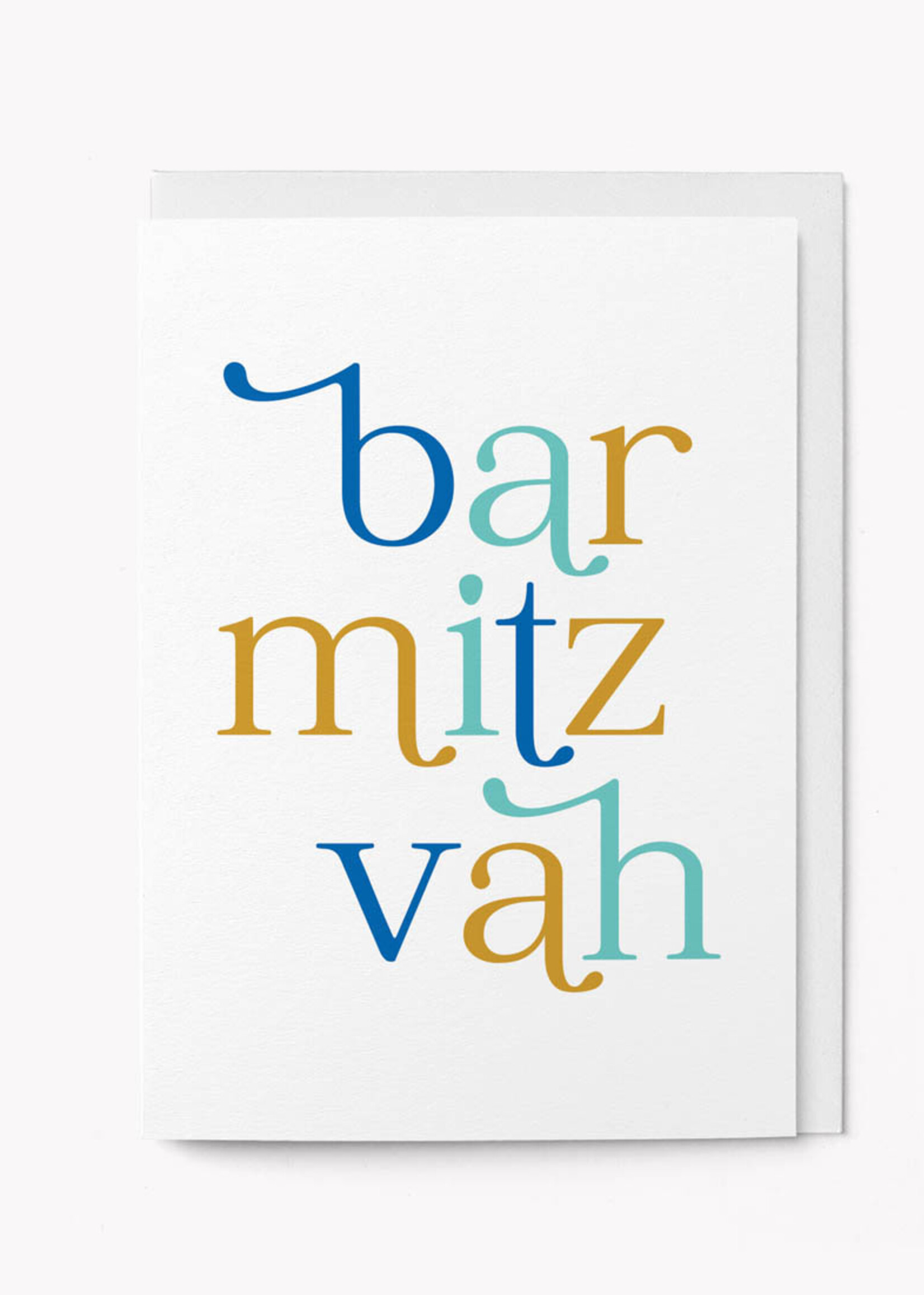 graphic factory Bar Mitzvah - Blue & Gold