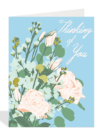 Thinking of You - Blue Floral