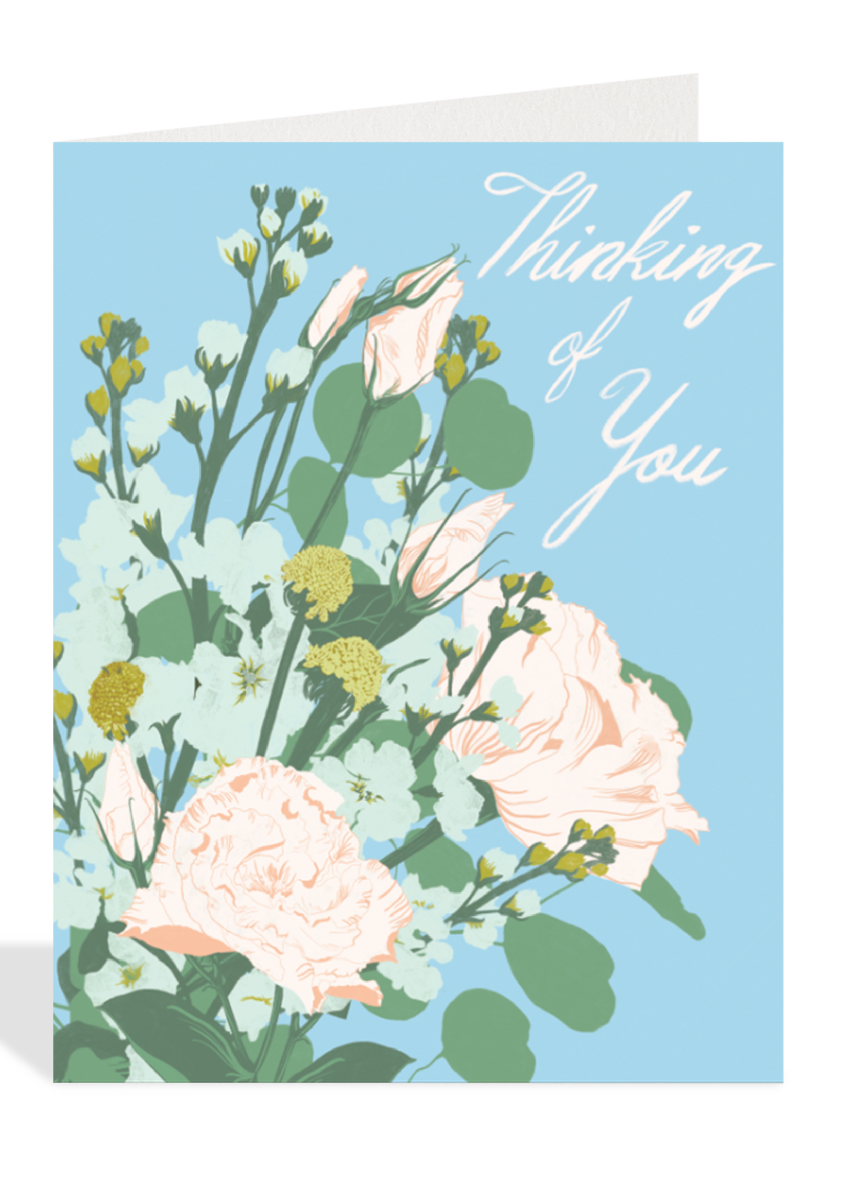 Thinking of You - Blue Floral