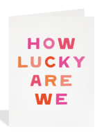 Halfpenny Postage How Lucky Are We Are