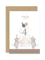Four Today - Elephants and Balloons