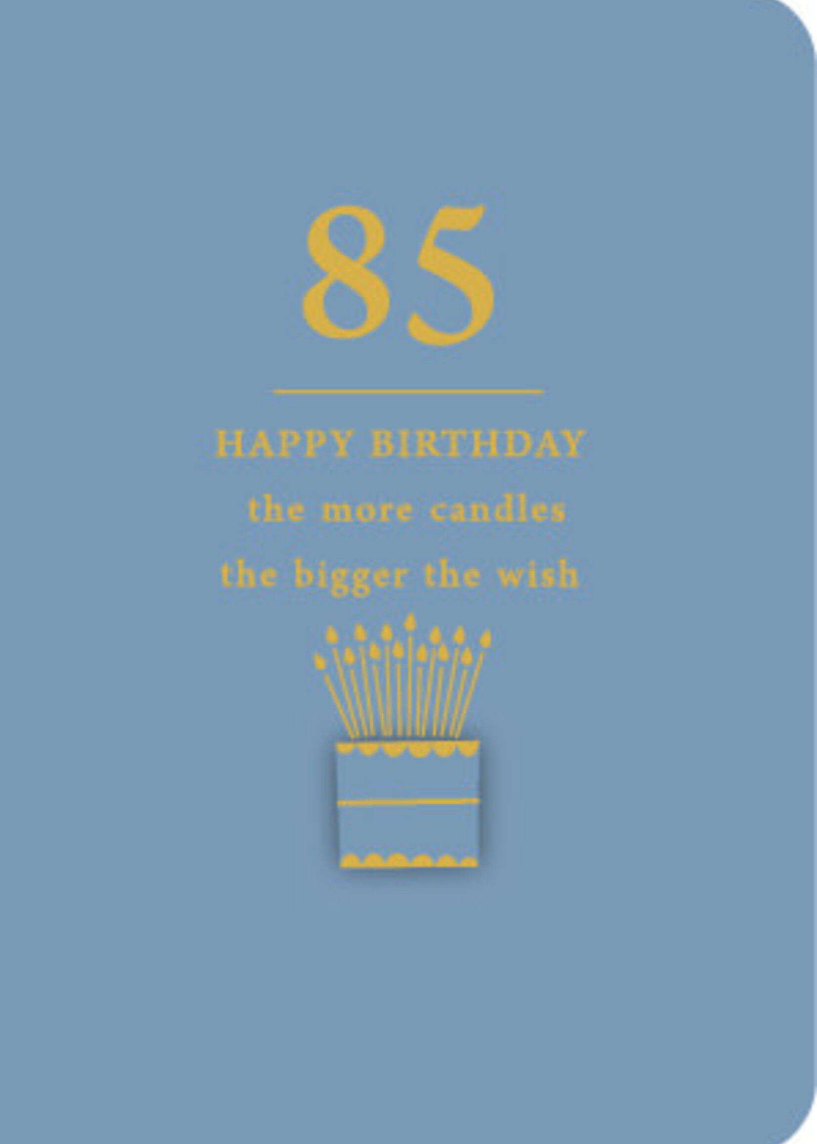 85 Happy Birthday