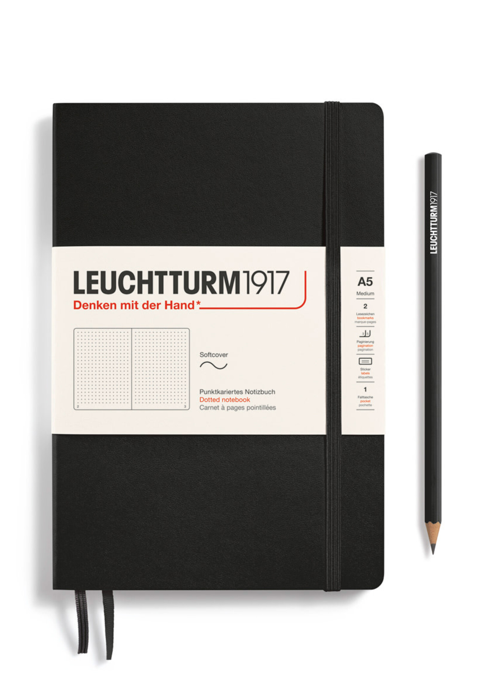 Leuchtturm Leuchtturm1917 A5 Softcover Dot