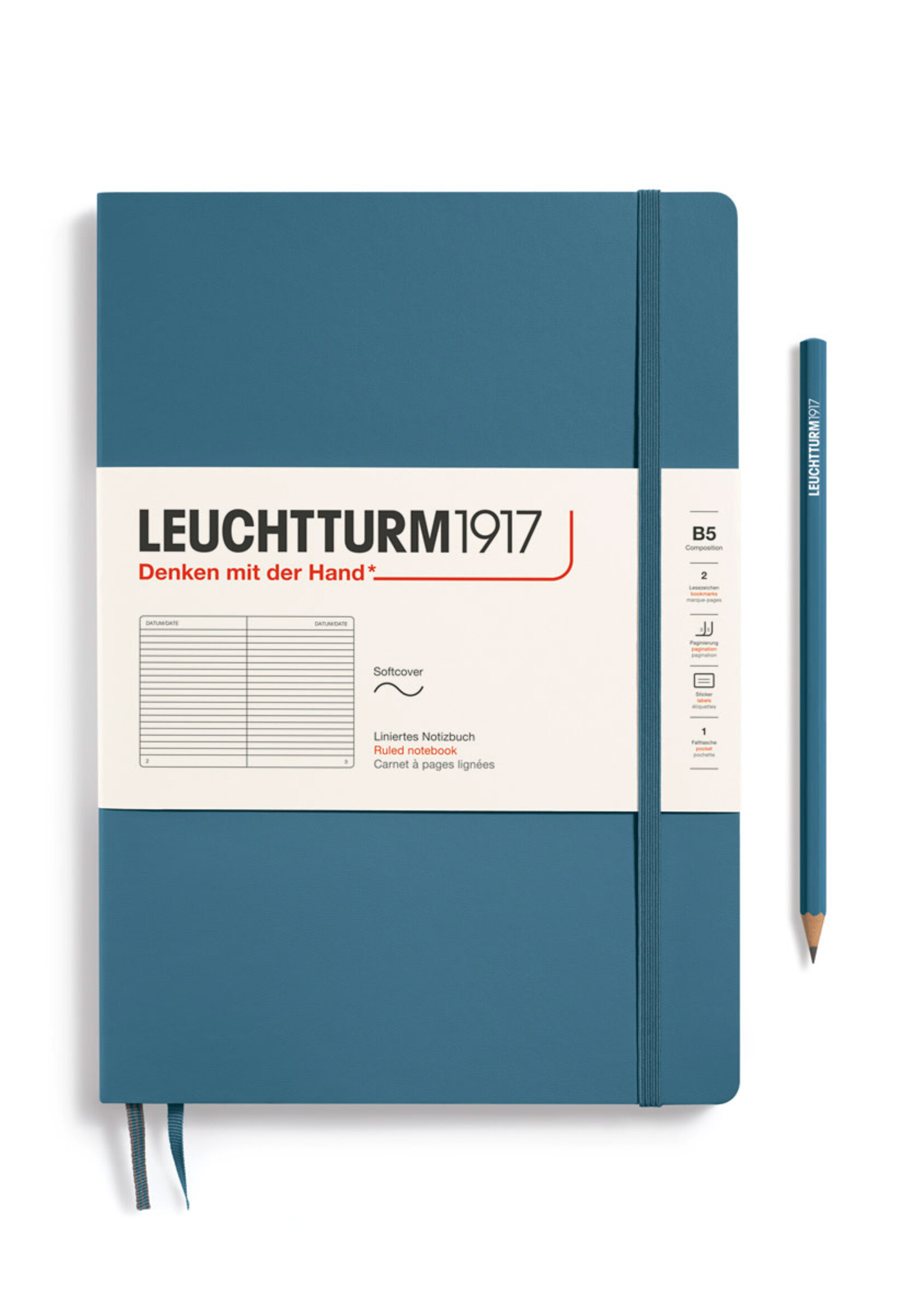 Leuchtturm Leuchtturm1917 B5 Softcover Ruled