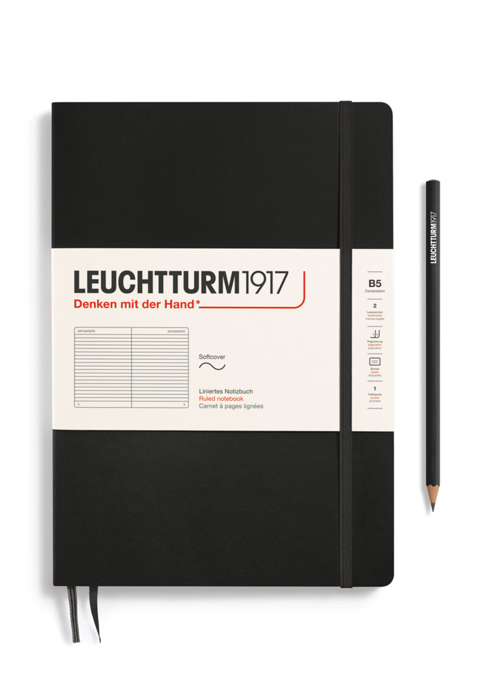 Leuchtturm Leuchtturm1917 B5 Softcover Ruled