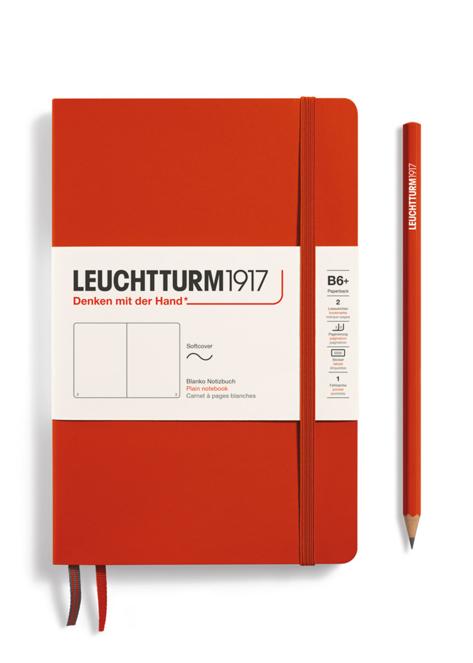 Leuchtturm Leuchtturm1917 Paperback B6+ Plain