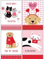 Valentine's Day 4 Pack - Cats & Dogs