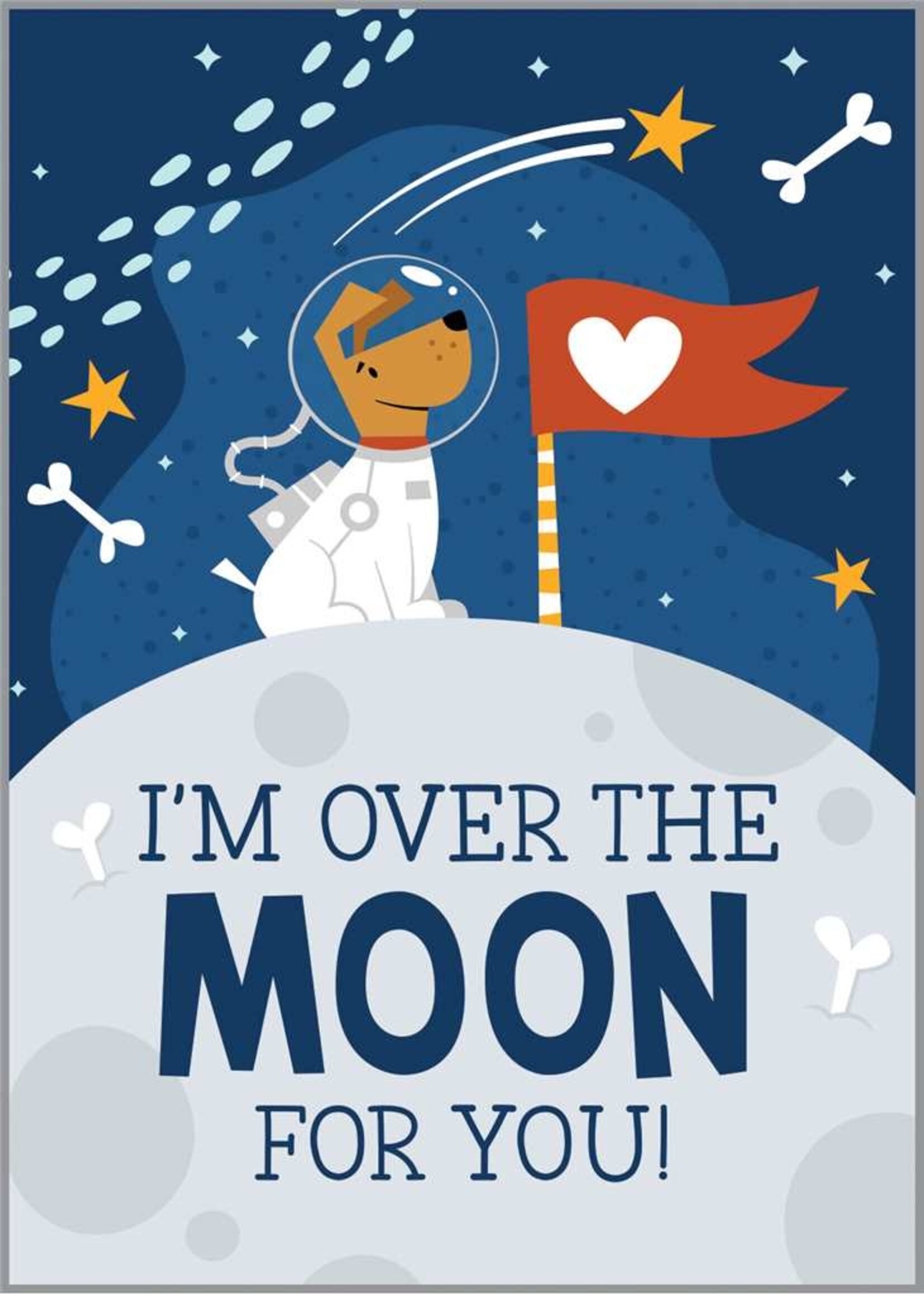 Valentine's Day 4 Pack - Space Dogs