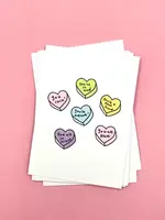 little may paper Mini Valentine's Flat Cards - You Rock