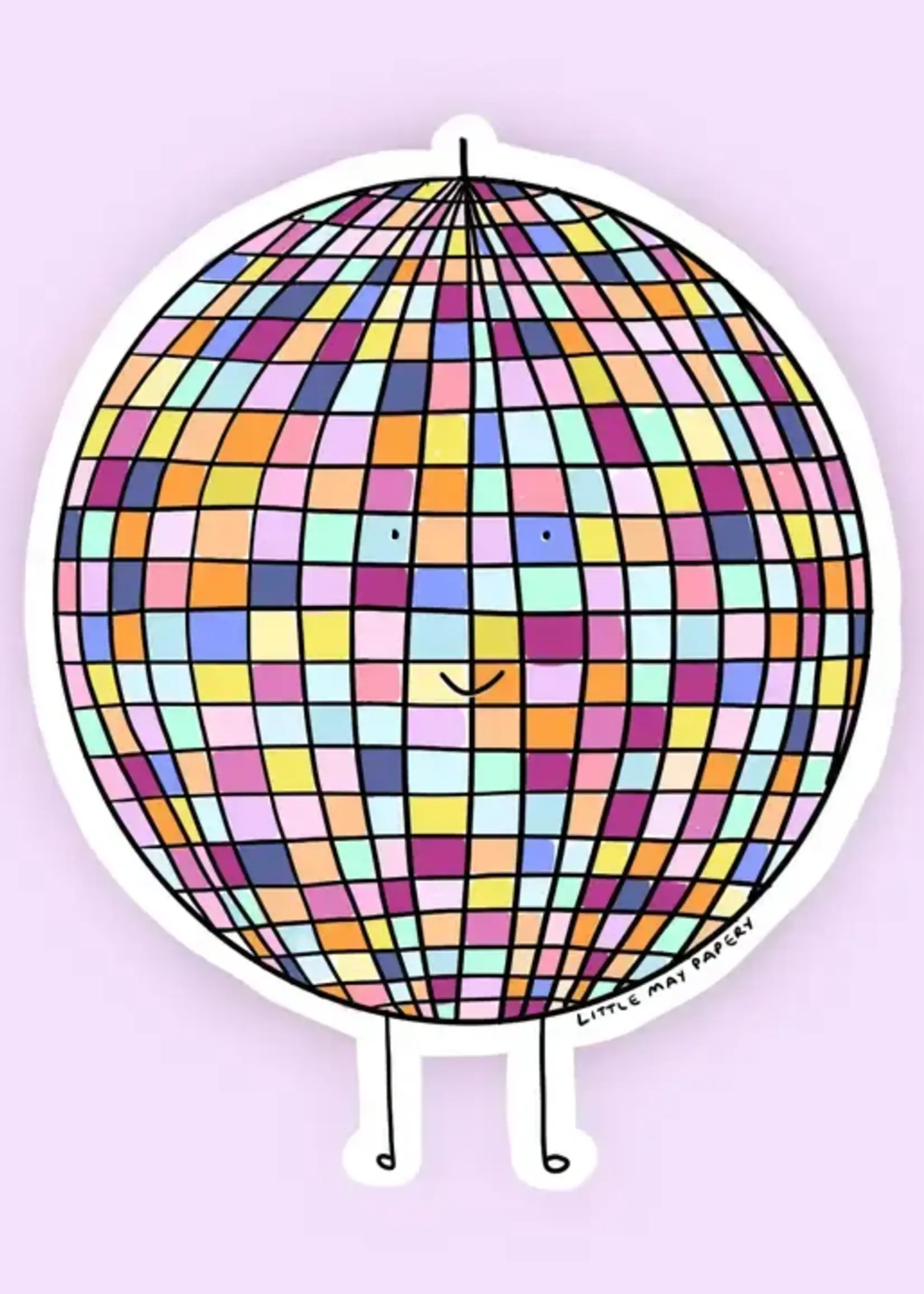 Mirrorball Vinyl Sticker