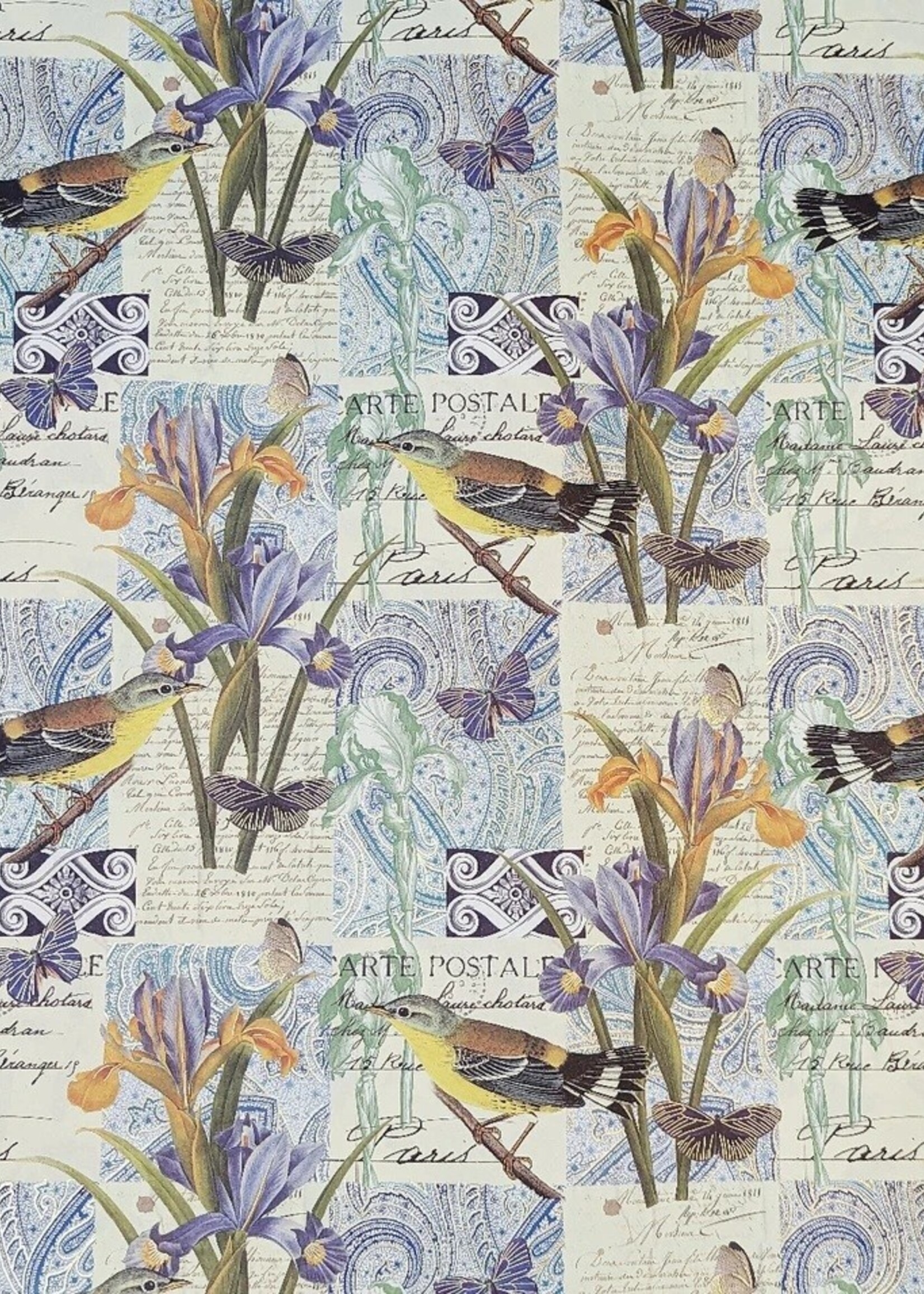 Rossi Sheet Wrap ~ Birds