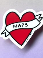 Love Naps ~ Vinyl Sticker