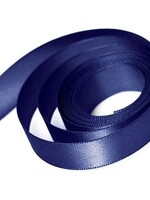 Satin Ribbon ~  Navy 1.5"