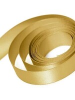 Satin Ribbon ~  Antique Gold 1.5"