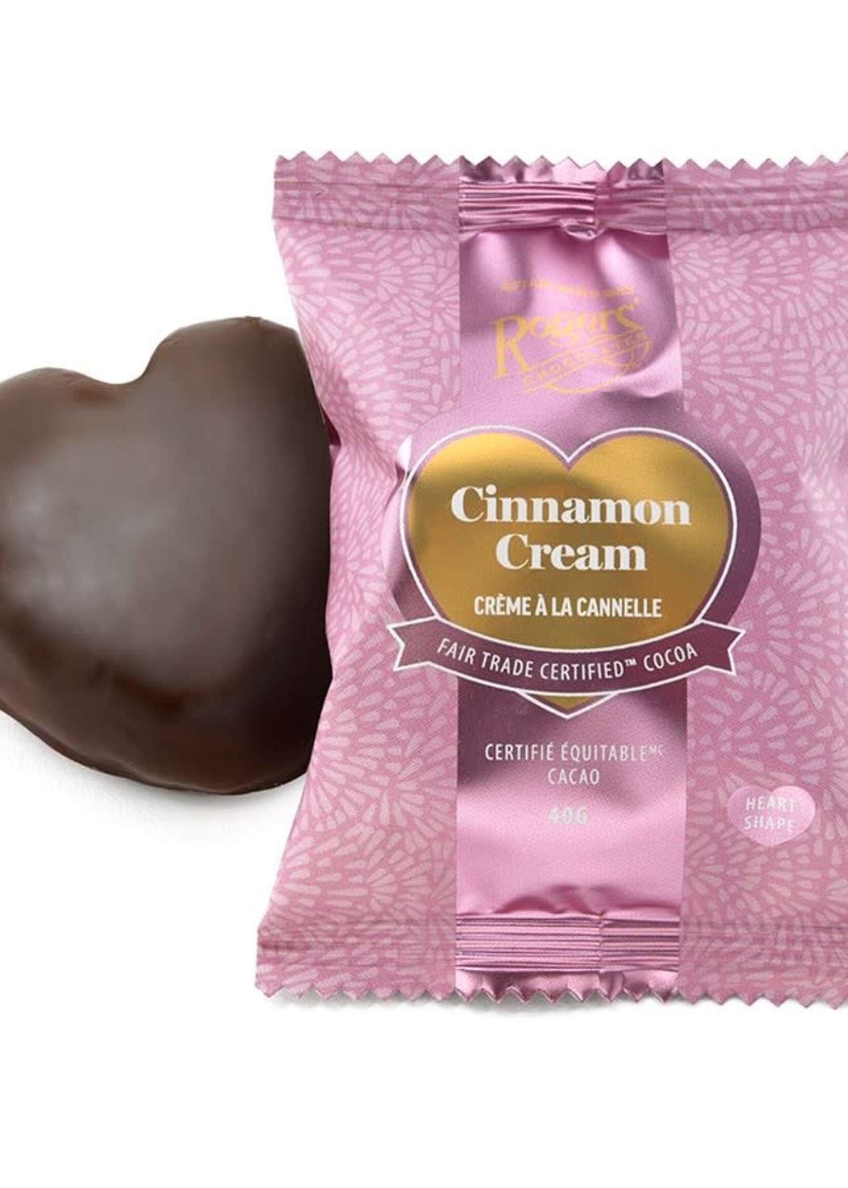 Rogers' Chocolate Cinnamon Cream Heart