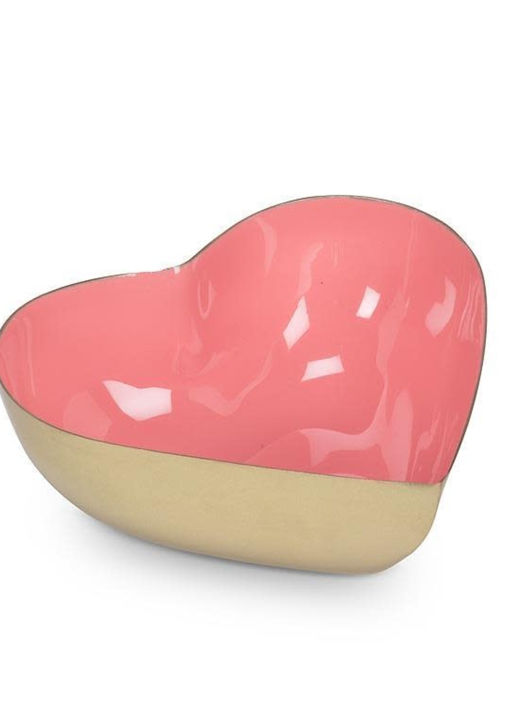 Heart Shaped Enamel Bowl