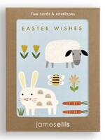 Bunny/ Lamb Boxed Cards - Easter Wishes (5)