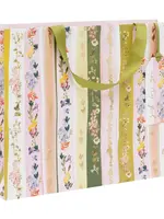 Large Landscape Bag - Linear Floral