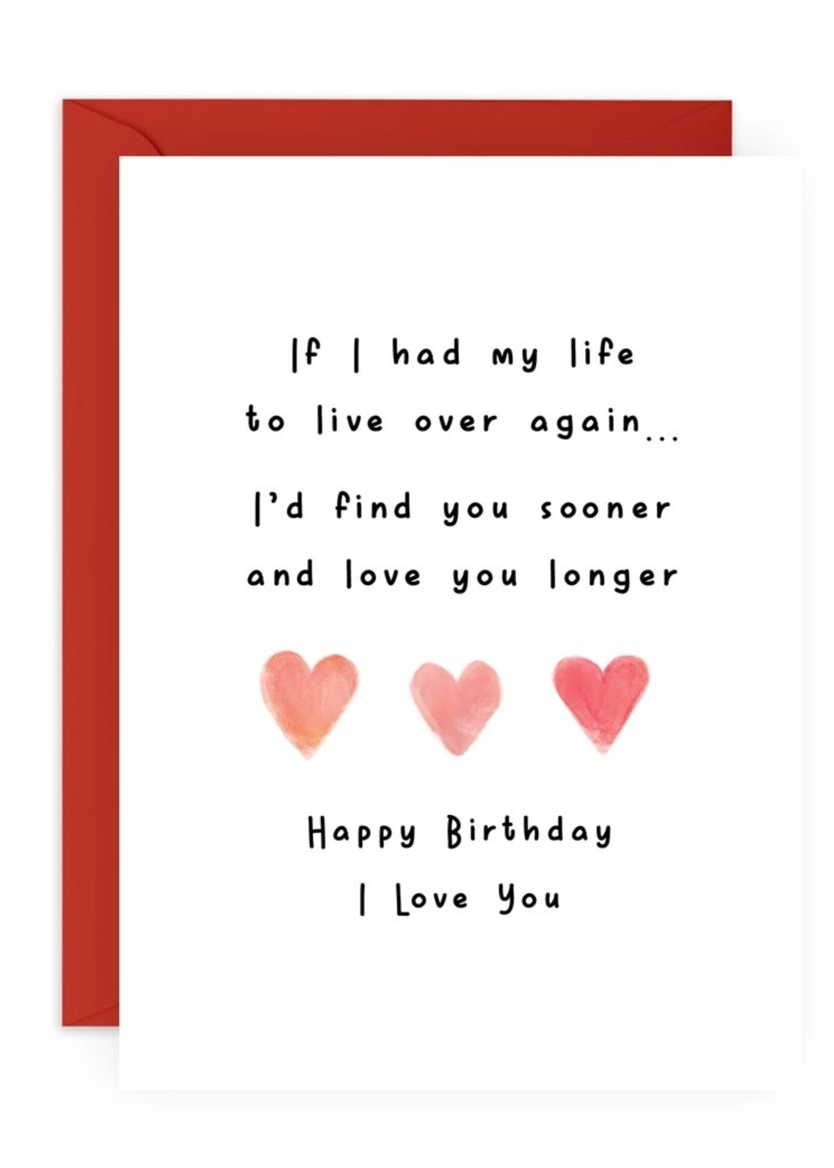 If I had my life to live all over again