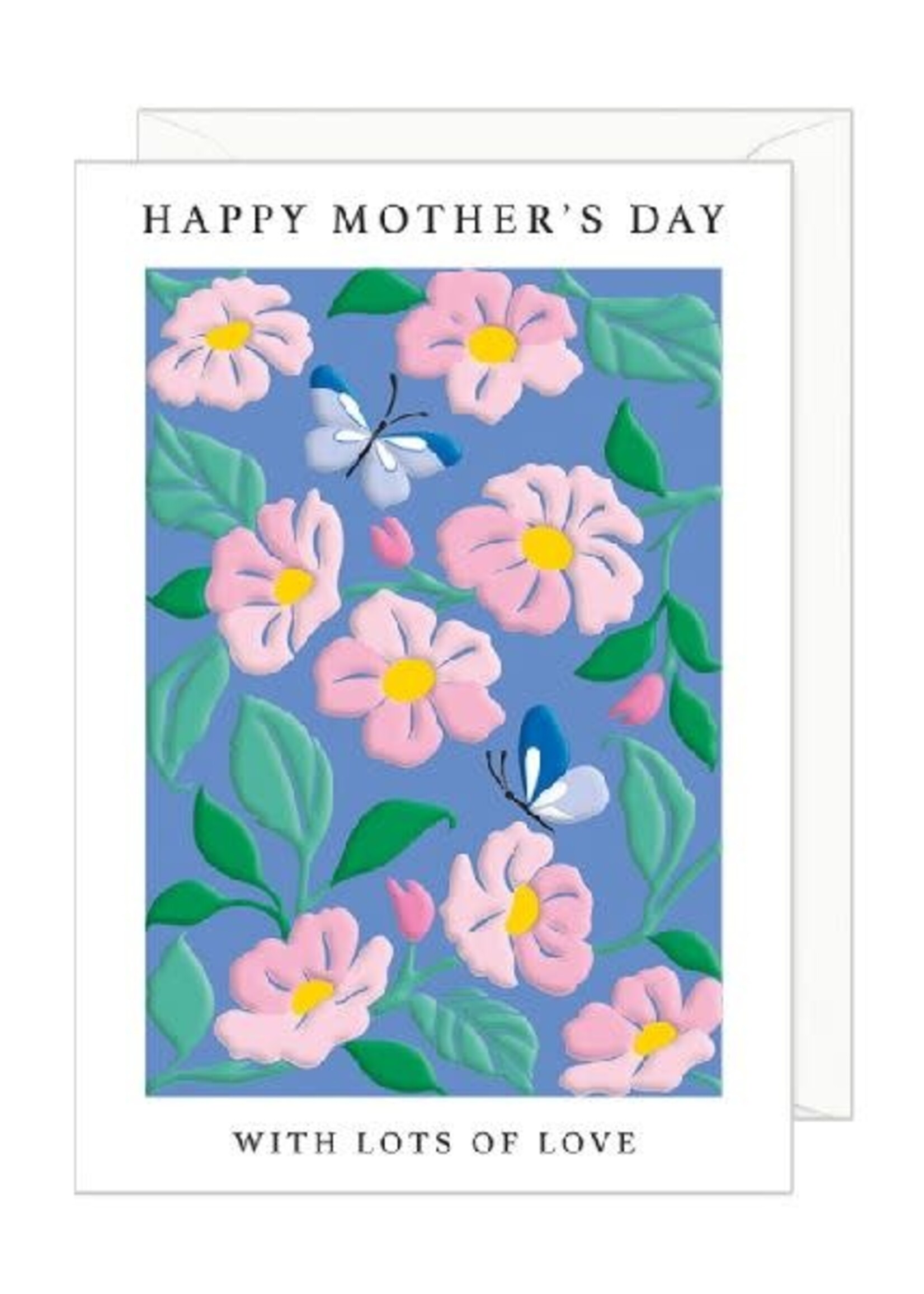 Happy Mother's Day Flowers and Butterflies