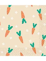 Carrot Charm Cocktail Napkins