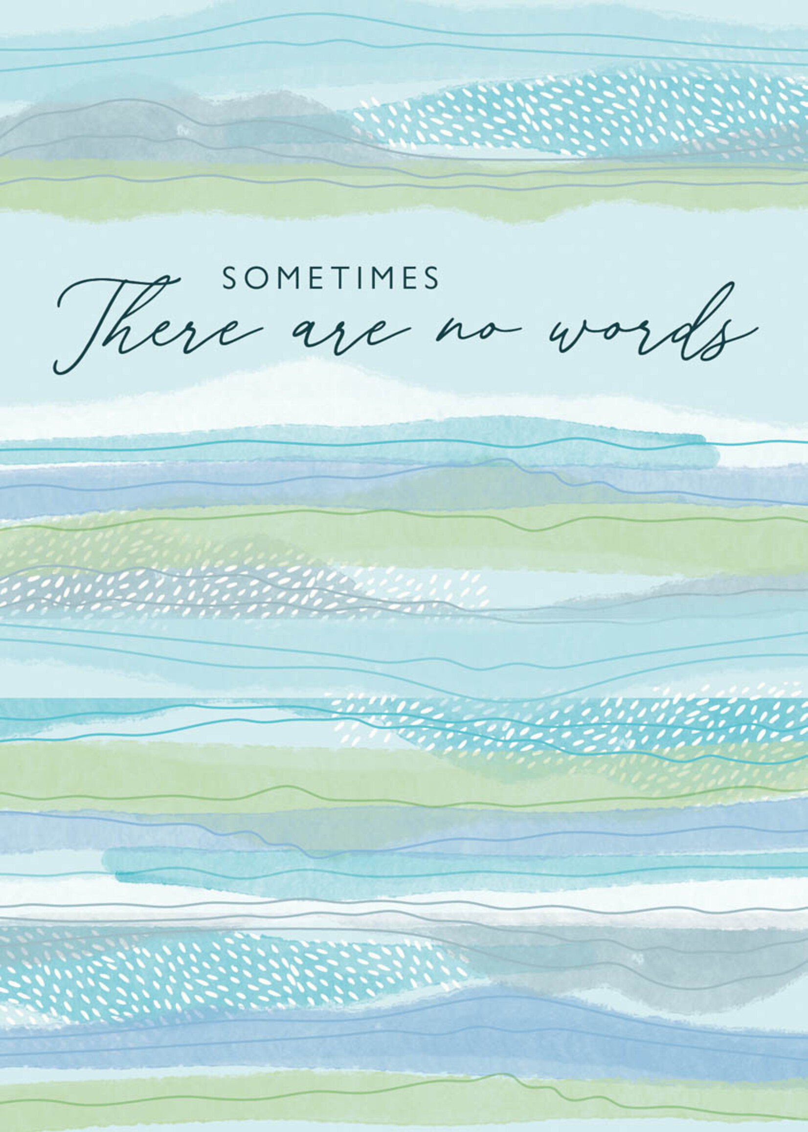 Sometimes there are no words