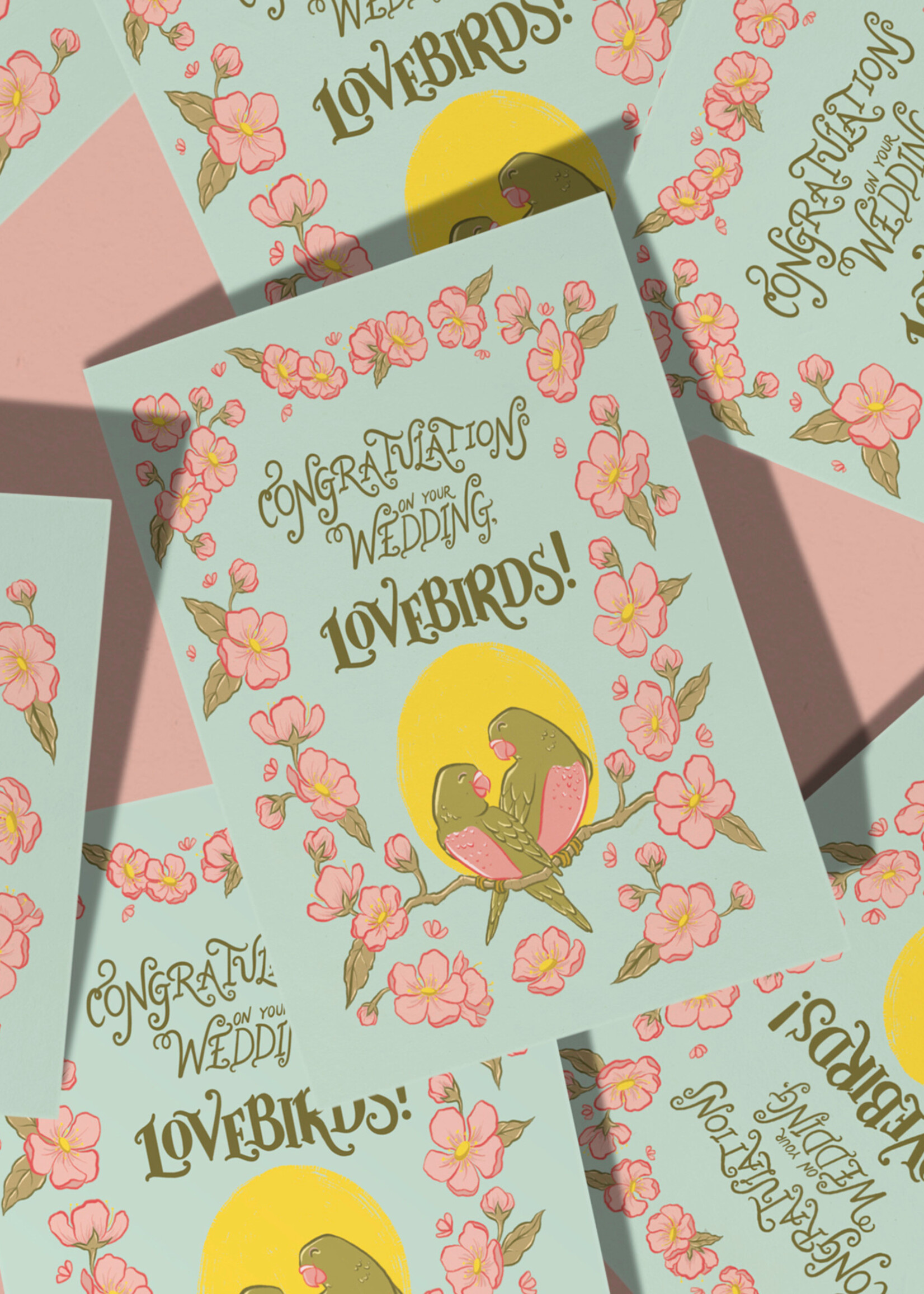 Congratulations on your wedding lovebirds!