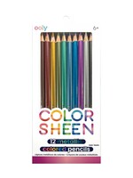 Color Sheen: Metallic Colored Pencils (Set of 12)