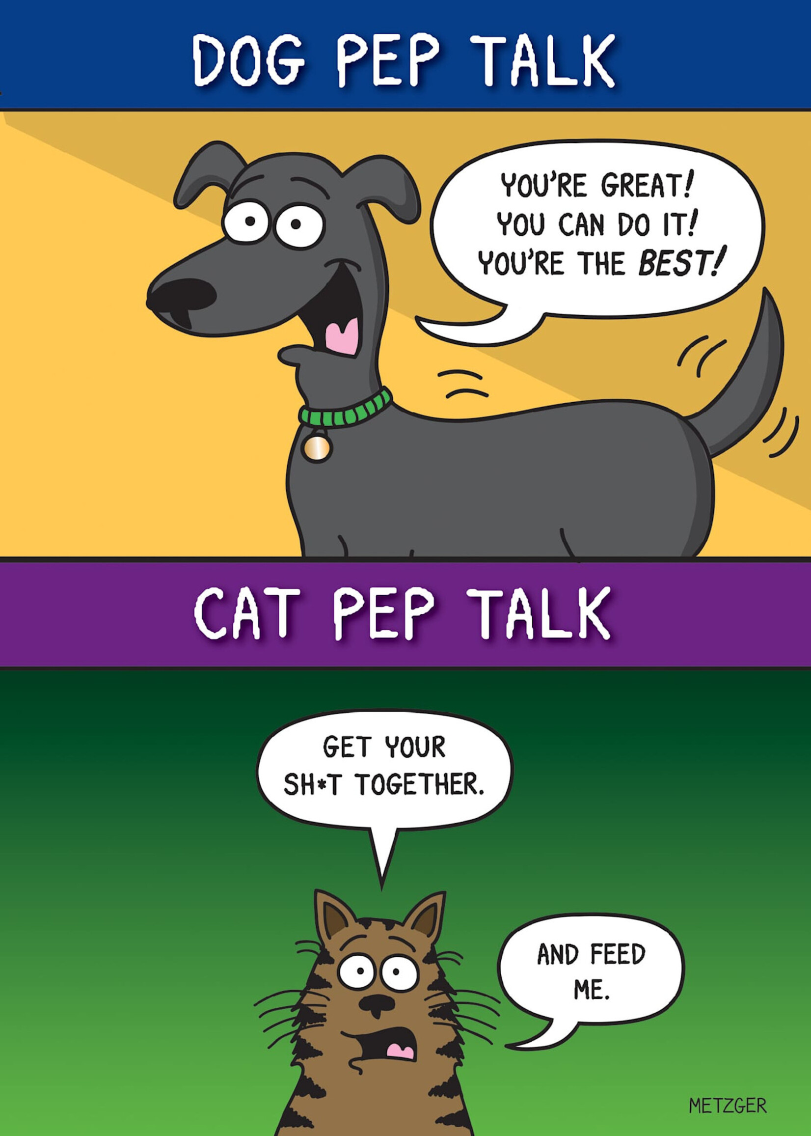 Dog Cat Pep Talks