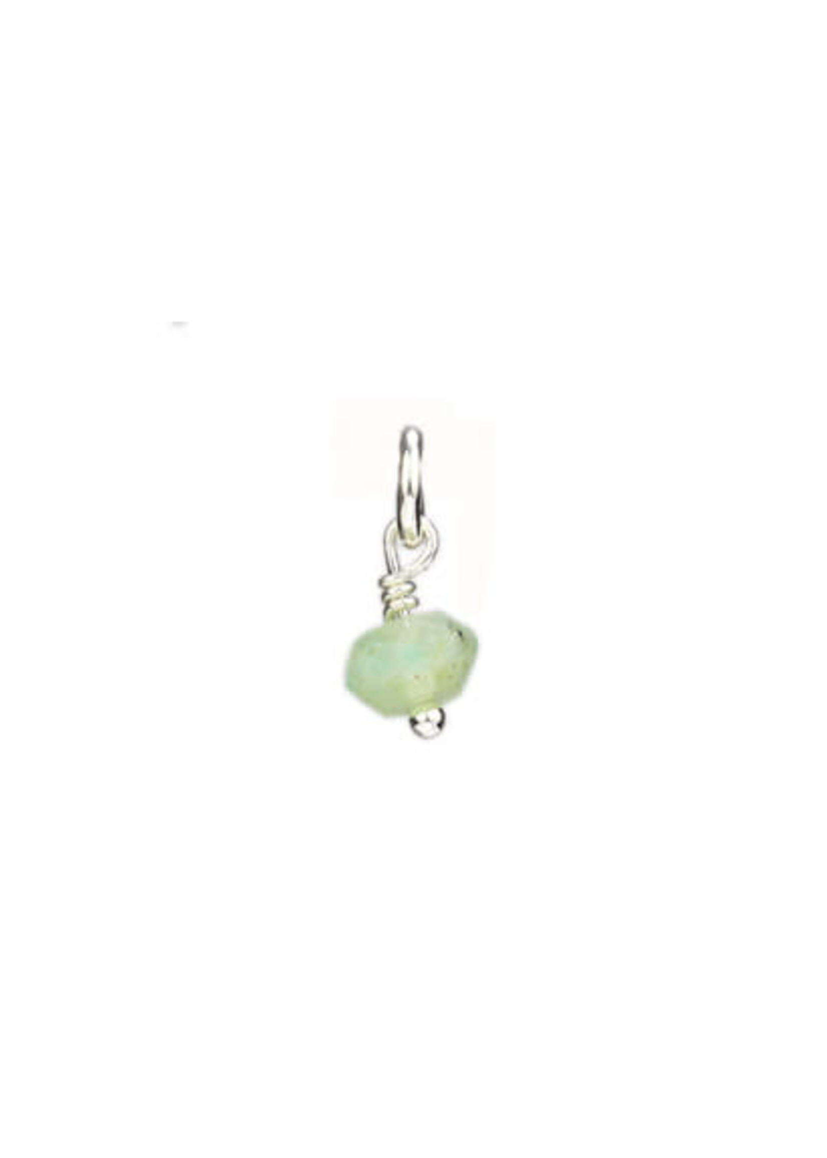 Teeny Gold Gem ~ Peruvian Opal (October)