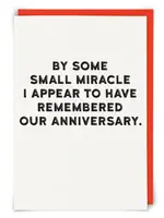 By Some Small Miracle - Anniversary