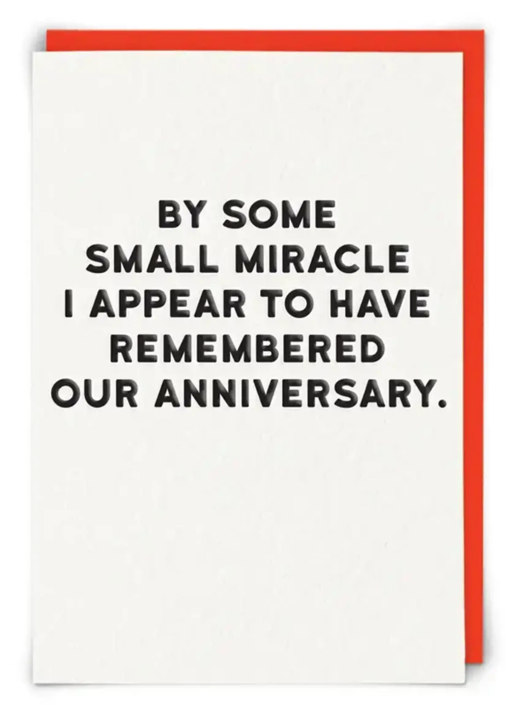 By Some Small Miracle - Anniversary