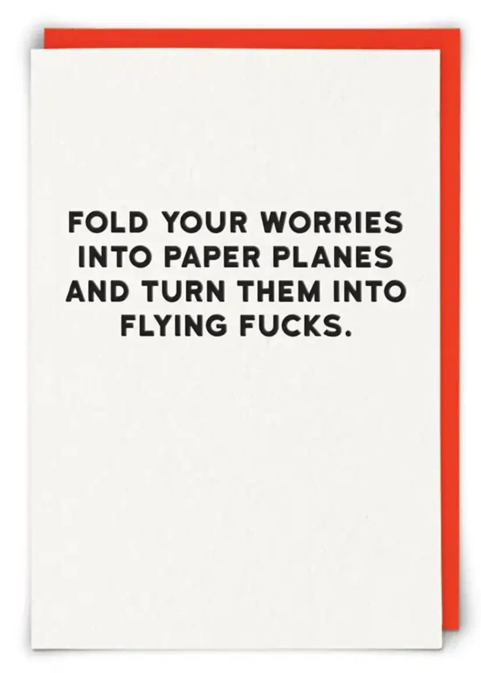 Fold Your Worries Into Paper Planes